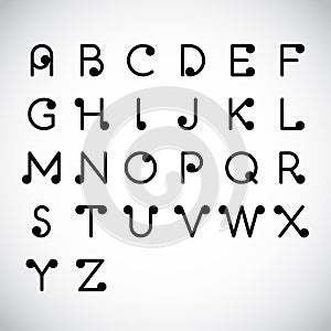 Vector Alphabet Set