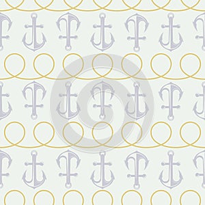Vector anchor pattern and twisted rope