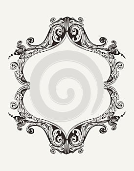 Vector Antique Vintage Frame