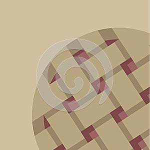 Vector applepie background