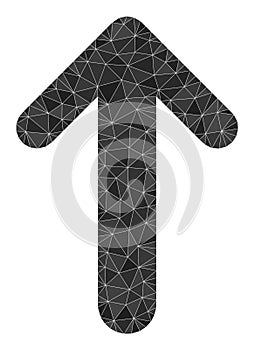 Vector Arrow Up Triangle Filled Icon