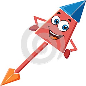 Vector artwork of arrow