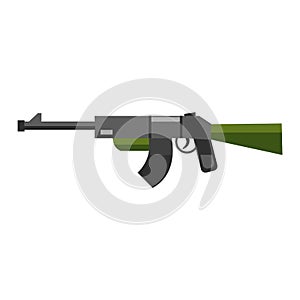 Vector assault rifle heavy weapon with grenade launcher