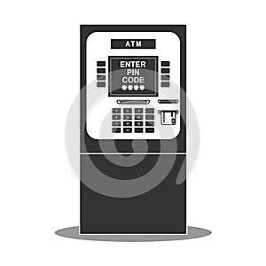 Vector ATM Bank Cash Machine