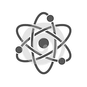 Vector atom icon