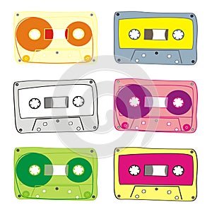 Vector audio cassette