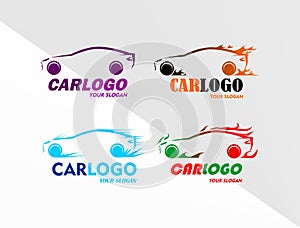 Vector of Auto Car Logo Collection