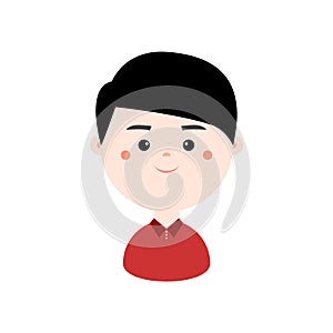 Vector Avatar: cute, cartoon, colorful, simple, flat, abstract