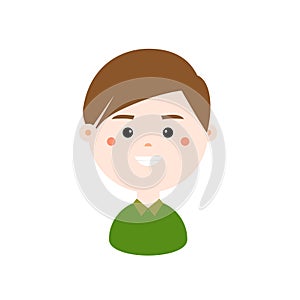 Vector Avatar: cute, cartoon, colorful, simple, flat, abstract