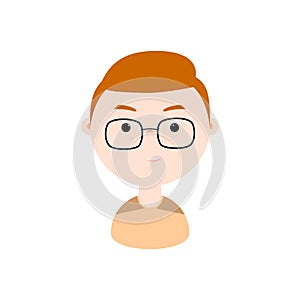 Vector Avatar: cute, cartoon, colorful, simple, flat, abstract