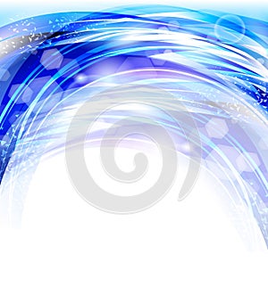 Vector awesome abstract blue backgrounds