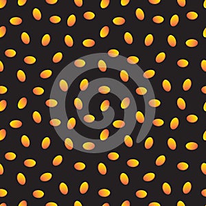 Vector backdrop with small golden elements. Seamkess texture.