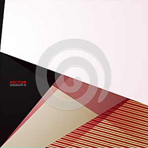 Vector background of abstract geometric shapes.Vector design For Wallpaper, Banner, Background, Card, landing page , etc