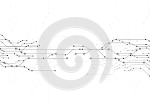 Vector background abstract technology communication data Science