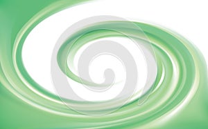 Vector background of bright green swirls