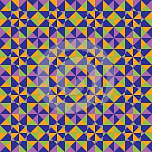Vector background of colored polygons. Pattern of geometric shapes.