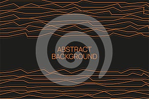Vector background with curved lines.
