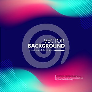 Vector background, dynamic colorful halftone gradient. template for magazine, presentation, brochure, flyer poster