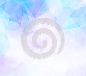 Polygon background, vector graphics, abstraction