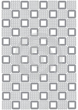 Vector background with repeating gray squares