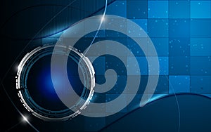 Vector background technology innovation template concept