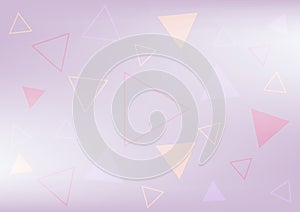 Vector background with triangels