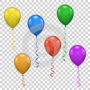 Vector ballon for party, birthday