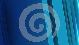 Vector banner design, illustration technology with geometric pattern over dark blue background. Modern hi tech digital technology