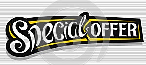 Vector banner for Special Offer Sale
