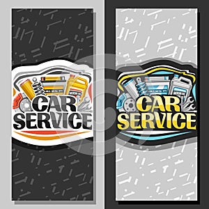 Vector banners for Car Service