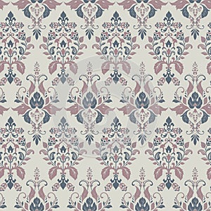 Vector Baroque floral pattern. classic floral ornament.