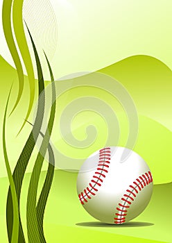 Vector baseball Background