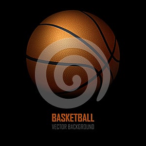 Vector baseball background