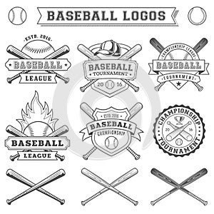 Vector Baseball logo and insignia