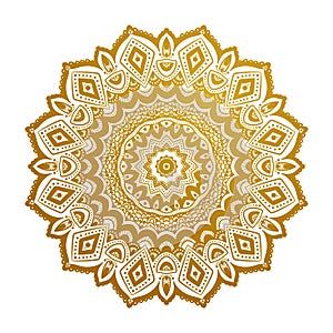 Vector Beautiful Mandala decorative element.