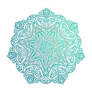Vector Beautiful Mandala decorative element.