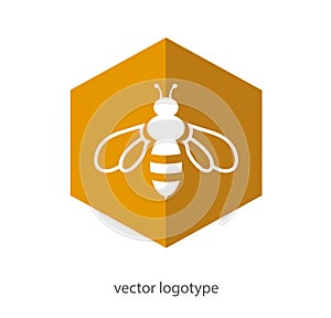 Vector bee icon