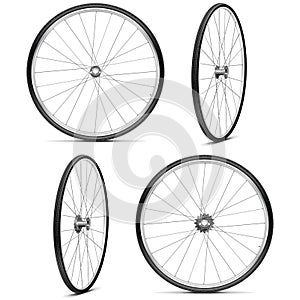 Vector Bicycle Wheels