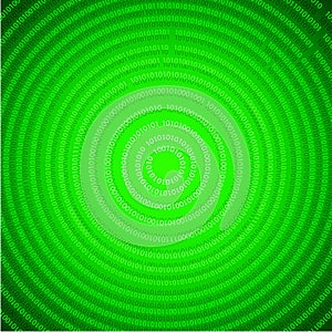 Vector binary code background. Eps10