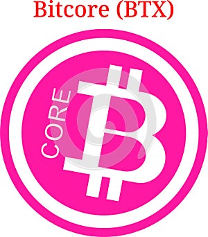 Vector Bitcore BTX logo