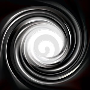 Vector black backdrop of swirling texture photo