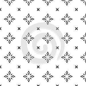 Vector Black Black Repeated Design On White Background Vector Illustrations