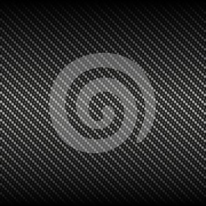 Vector black carbon fiber background.