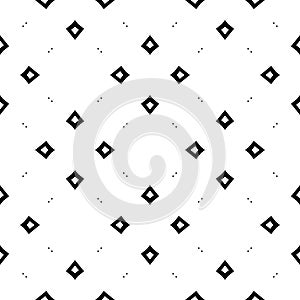 Vector Black Repeated Design On White Background Dots Pattern Design Triangles Repeated Vector Illustrations.