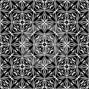 Vector BLACK WHITE PATTERN DESIGN