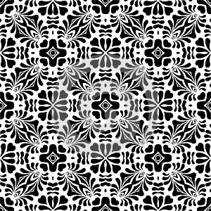 Vector BLACK WHITE PATTERN DESIGN