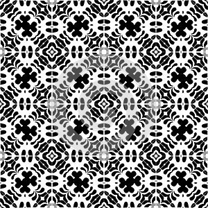 Vector BLACK WHITE PATTERN DESIGN