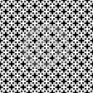 Vector Black and White seamless pattern design GEOMETRIC
