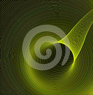 Vector Blackhole, Wormhole Concept Background