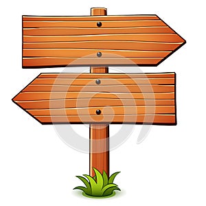 Vector blank arrow sign design